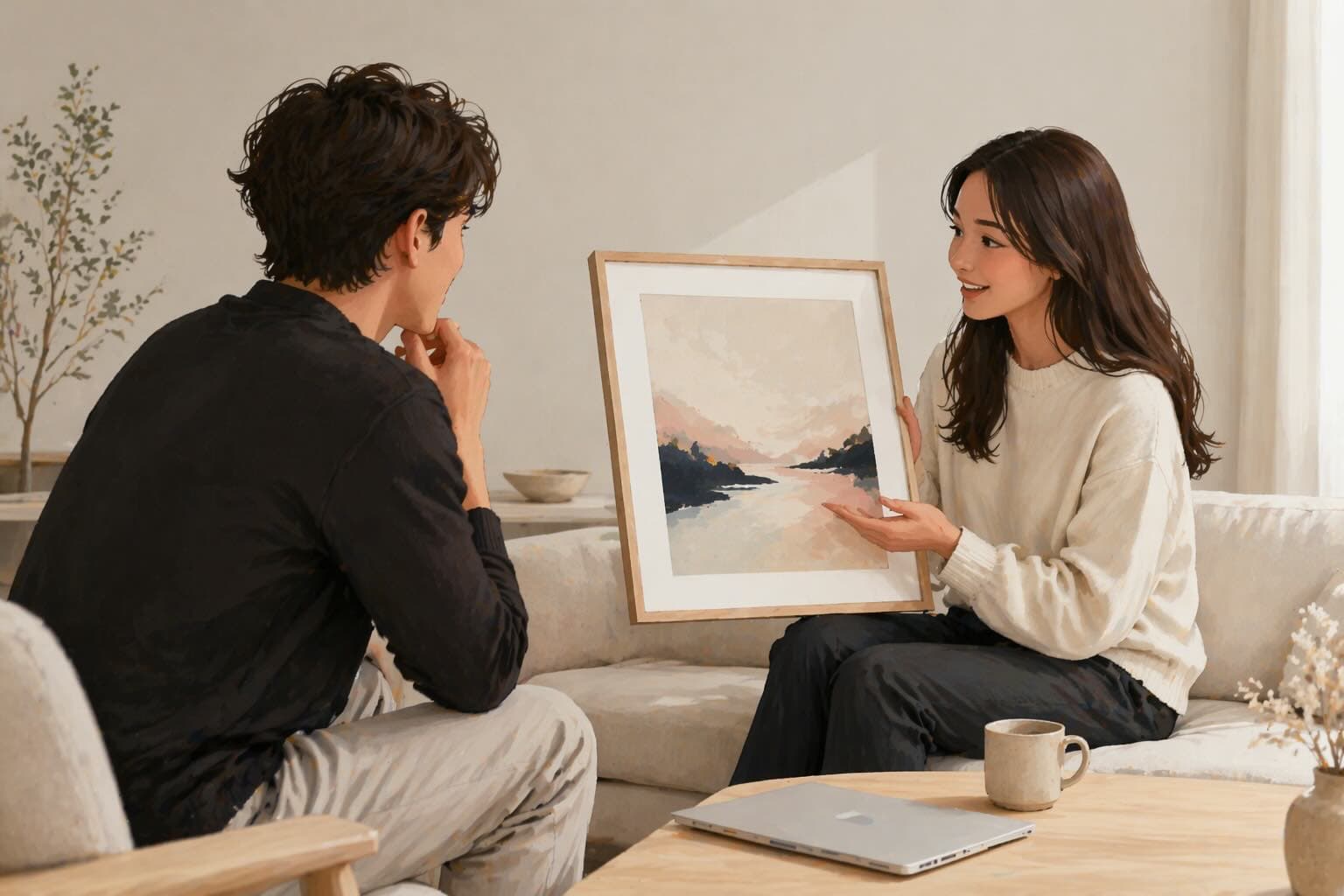 Art commission sales: how to present mockups so clients say yes