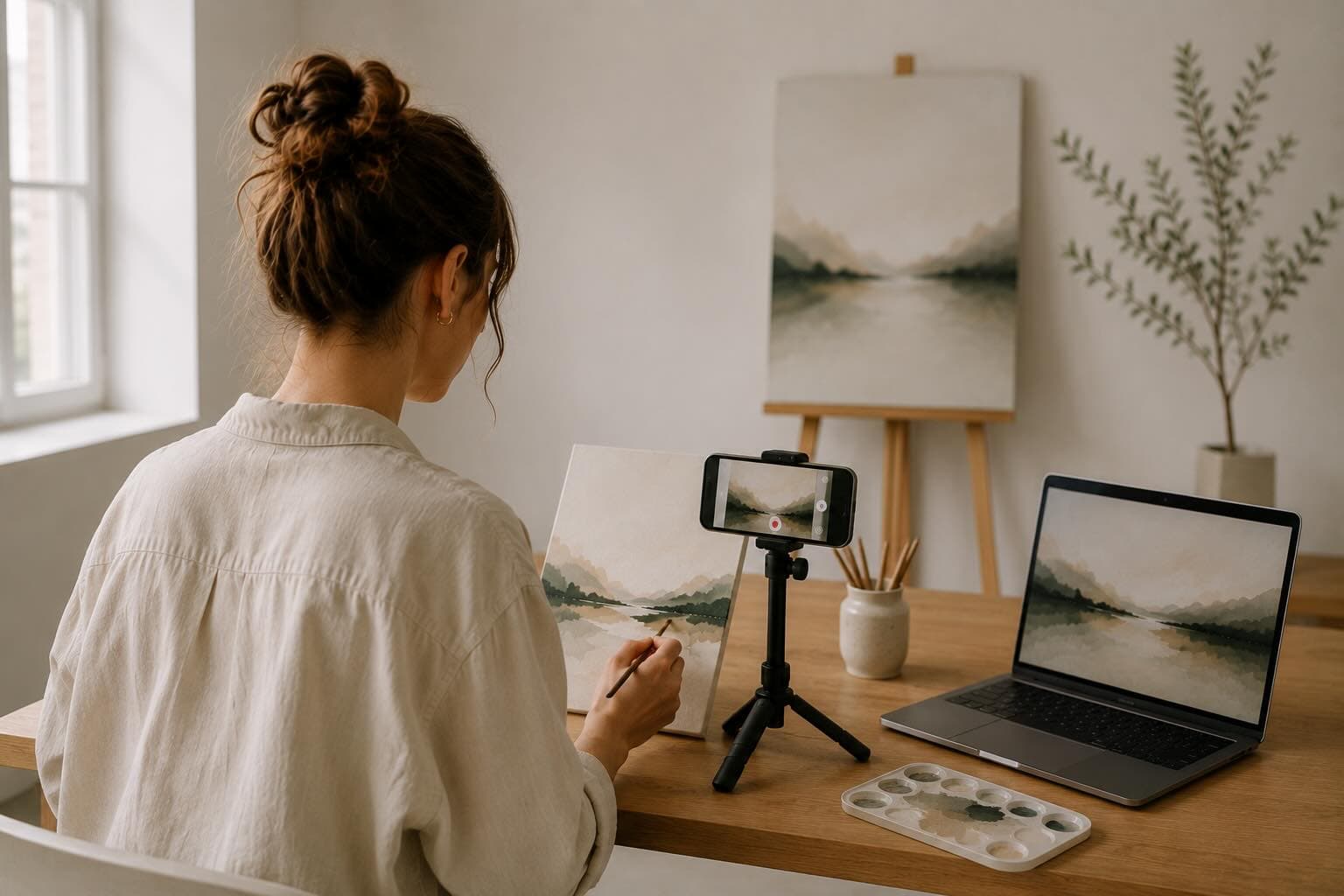 Content creation setup for artists: tools, filming tips, and social media tricks with MOCKLIO