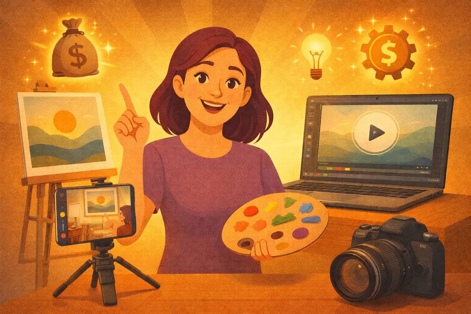 How Artists Create Premium Marketing Videos on a Tight Budget (Without Filming)