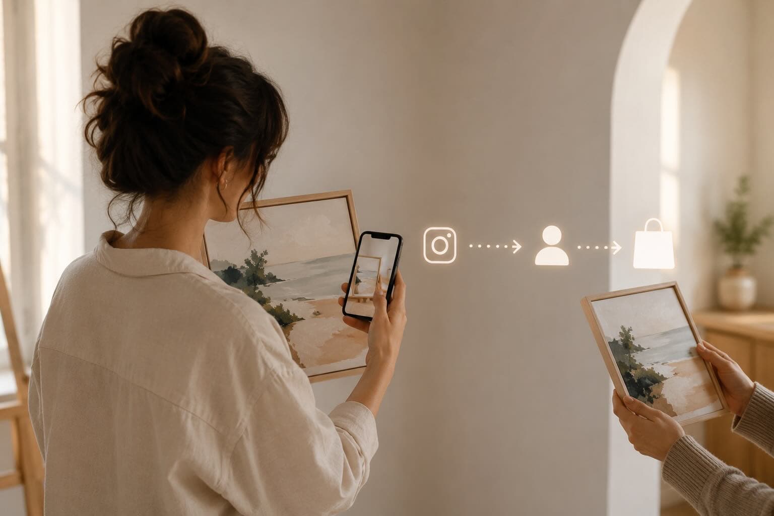 How to turn Instagram followers into art buyers in 2026