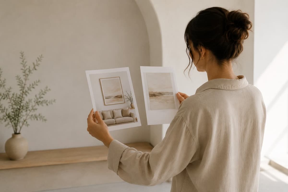 Actual conversion rates for art mockups vs flat images what we measured