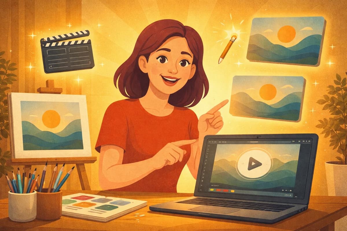 How to Create Cinematic Art Videos Without Cameras, Lights, or Editing Skills